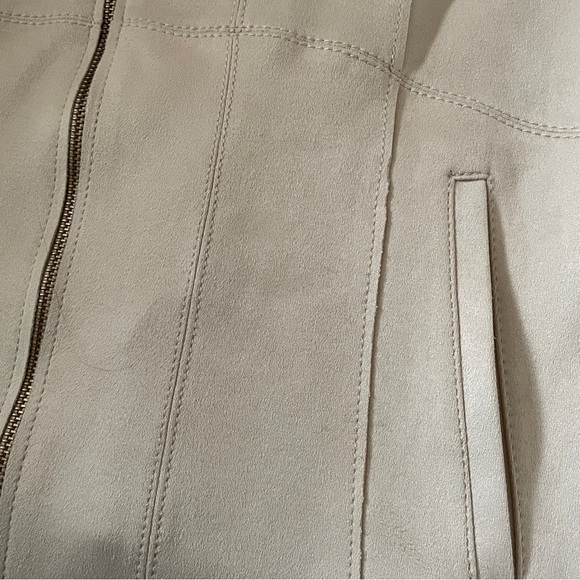 Proportion petite, Conrad C cream microfibre suede blazer sz4 - Picture 4 of 9